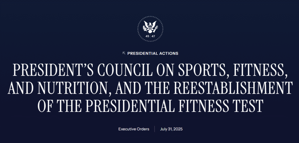 Presidential Fitness Test